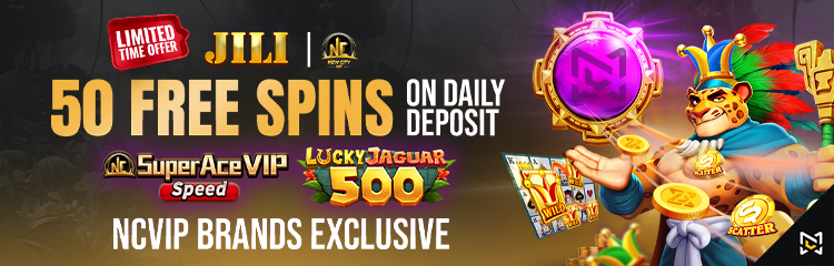NCVIP Members - Exclusive FREE 50 SPINS
